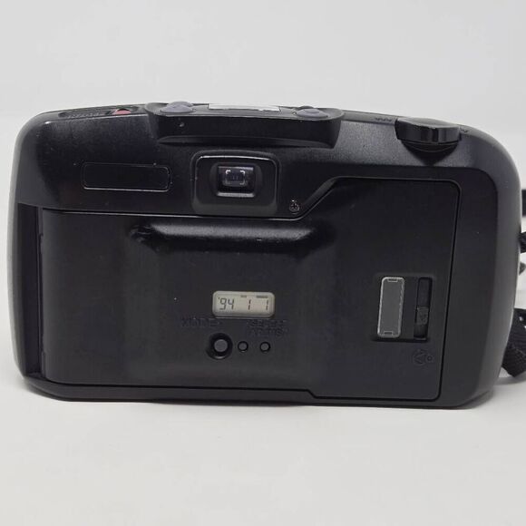 PENTAX IQZOOM EZY AUTOFOCUS 35MM CAMERA 38MM-70MM BLACK LENS TESTED NEW BATTERY - Picture 4 of 8